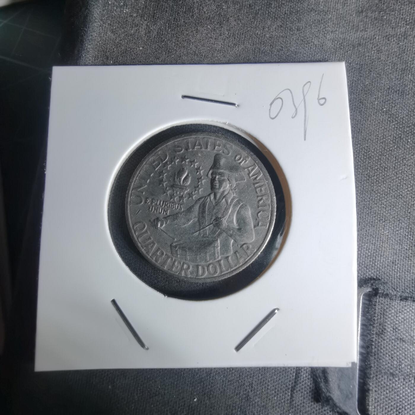 沼泽如烟--第1003场 美国1976年25分纪念币