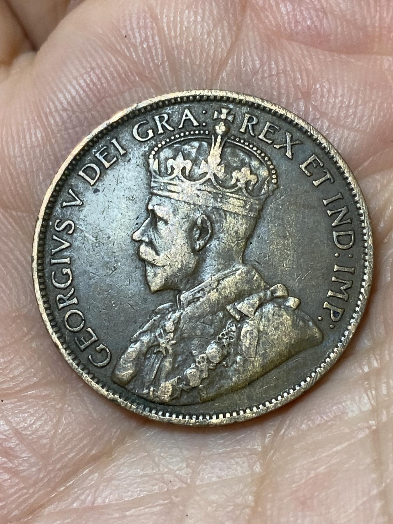 2026年第三十一场(总第二百场)英国一线回流散币新春特拍第三场(免佣金) 加拿大🇨🇦1912年1分(乔治五世第二版，首发年)