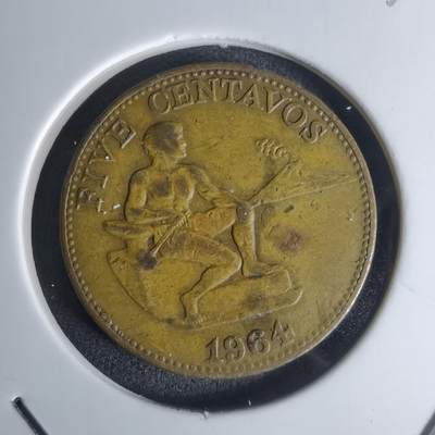 沼泽如烟--第1003场 - 菲律宾1964年五分