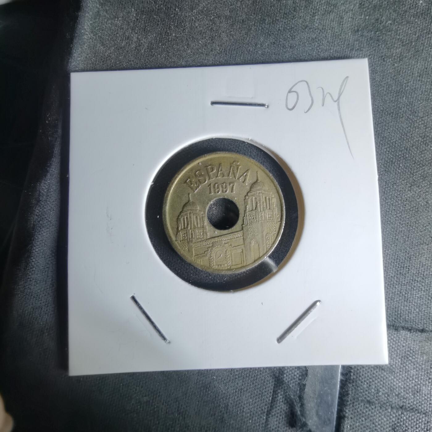 沼泽如烟--第1003场 西班牙1997年25比塞塔