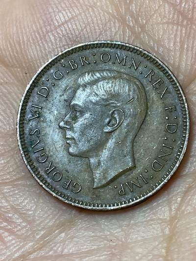 2026年第三十一场(总第二百场)英国一线回流散币新春特拍第三场(免佣金) 英国🇬🇧1942年1法新(乔治六世第一版)