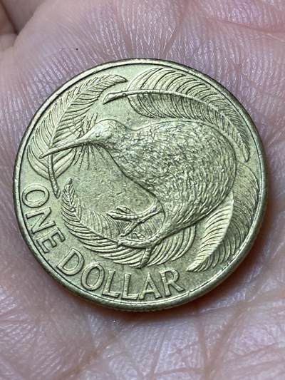 2026年第三十一场(总第二百场)英国一线回流散币新春特拍第三场(免佣金) - 新西兰🇳🇿2000年1元(伊丽莎白二世老年)