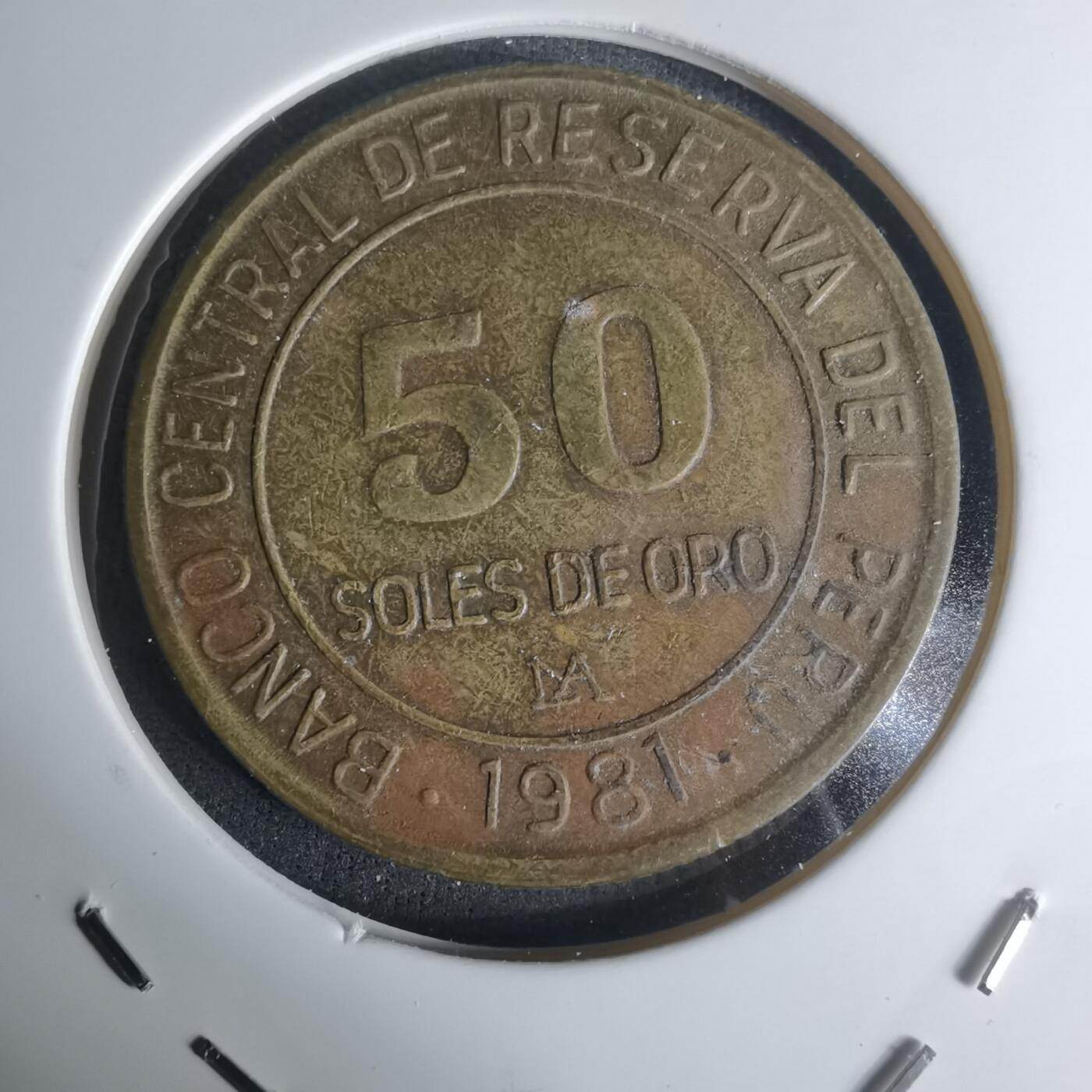 沼泽如烟--第1003场 秘鲁1981年50索尔