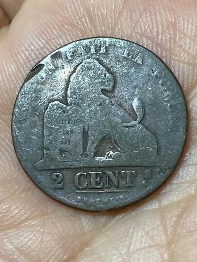 2026年第三十一场(总第二百场)英国一线回流散币新春特拍第三场(免佣金) - 比利时🇧🇪2分(利奥波德二世时期)