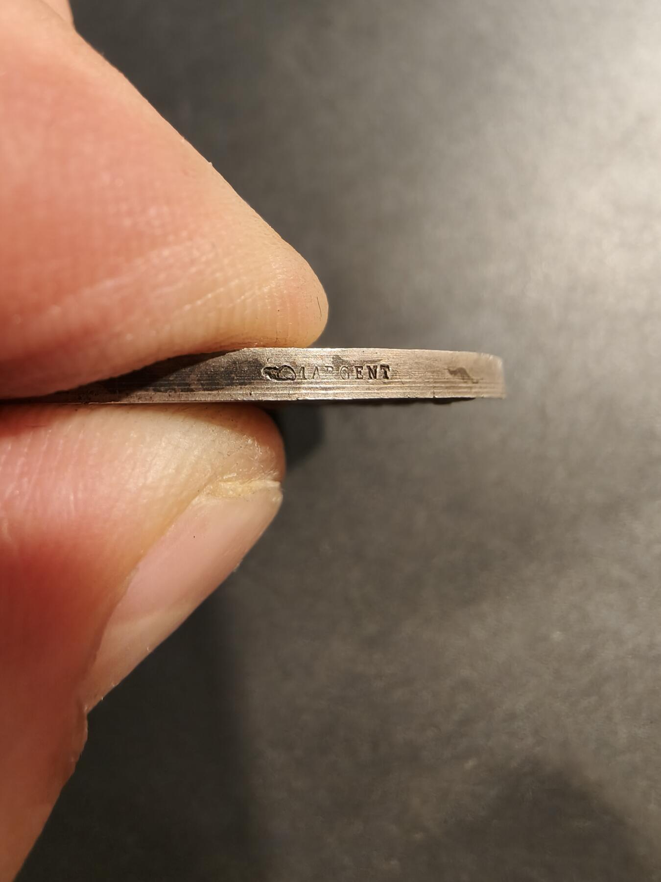 老王徽章第184期 法国农业协会农业竞赛大银章    950银    直径41mm    重量36.4g