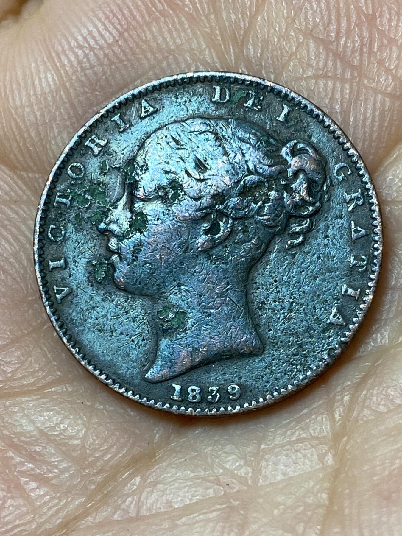 2026年第三十一场(总第二百场)英国一线回流散币新春特拍第三场(免佣金) 英国🇬🇧1839年1法新(维多利亚女王青年头像)