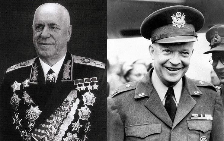 【旋风钱币】2月22日19:00准时开拍 精美欧洲币章、银币银章、第三帝国钱币、手串手镯紫砂壶等 全场包邮！ 【艺术】法国艺术大章 二战盟军瓜分德国朱可夫艾森豪威尔蒙哥马利柯尼希 高浮雕精制超大镀银章 68MM厚6MM 206克