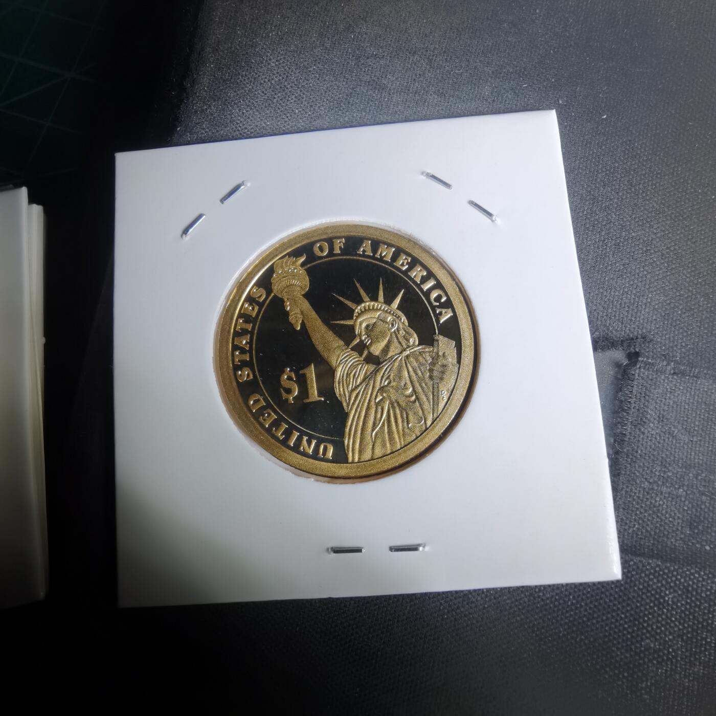 沼泽如烟--第1002场 美国总统精制纪念币