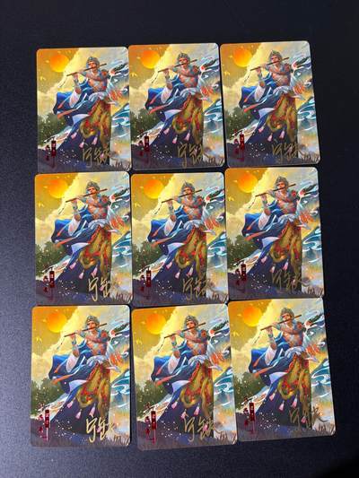 NO.25 好又多金牌大场，新年专场（下）马到成功，万事亨通！每周一站式配齐，方便凑单！（周6晚9点截拍，卖家送拍0抽成！） - 【亲签卡】宁缺 京剧水浒 宁缺亲签 浪子燕青 普卡9宫