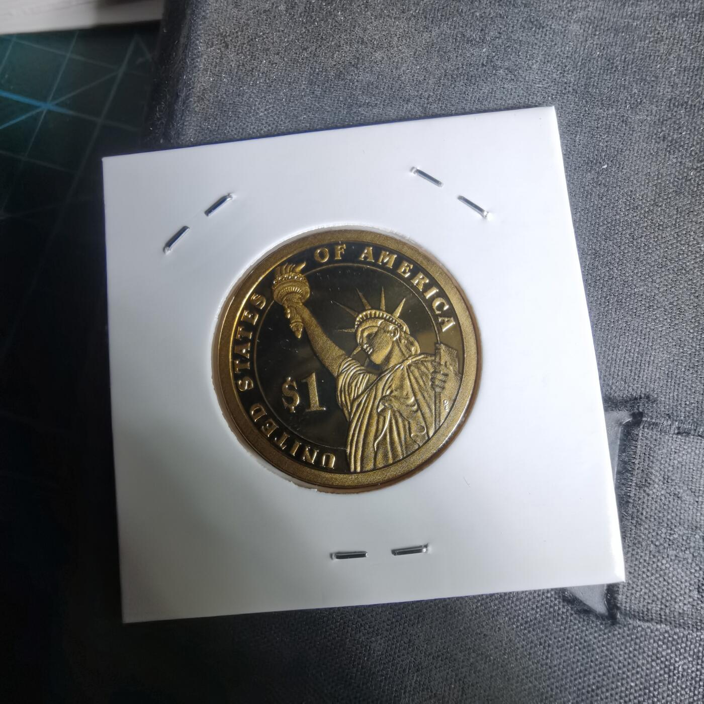 沼泽如烟--第1002场 美国总统精制纪念币