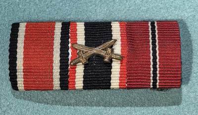 号角文化祝福各位藏友春节大吉马年入好藏 盛世勋华——号角文化勋章邮票专场拍卖第306期    - 德国（1939）三联勋略 包括二级铁十字勋章/二级佩剑战功十字勋章/东线冬季作战奖章