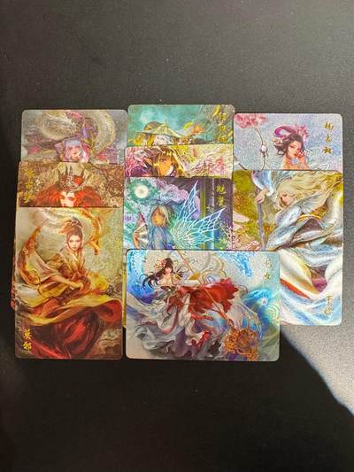 NO.25.5 好又多妹卡大赏，新店点关注不迷路！每周一站式配齐，方便凑单！（周6晚9点截拍，卖家送拍0抽成！） - 焱卡文化 幻想物语01 1套9张 粗闪