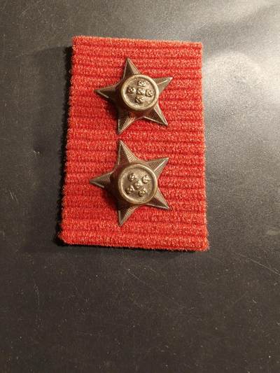 老王徽章第184期 - 葡萄牙陆军少将礼服领章