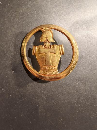 老王徽章第184期 - 法国通信兵贝雷帽徽