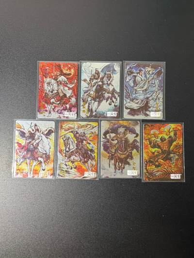 NO.25 好又多金牌大场，新年专场（下）马到成功，万事亨通！每周一站式配齐，方便凑单！（周6晚9点截拍，卖家送拍0抽成！） - 卡德曼 众筹 张建东水浒 镜面粗闪 天罡星七张 宋江、卢俊义等