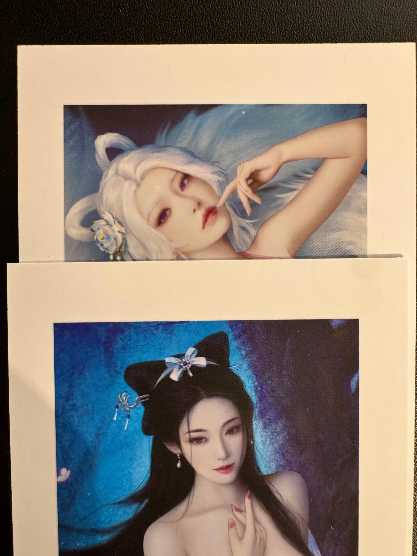 NO.25.5 好又多妹卡大赏，新店点关注不迷路！每周一站式配齐，方便凑单！（周6晚9点截拍，卖家送拍0抽成！） 焱卡文化 问道东方 灰与 涂山氏+聂小倩 异画拍立得卡  2张