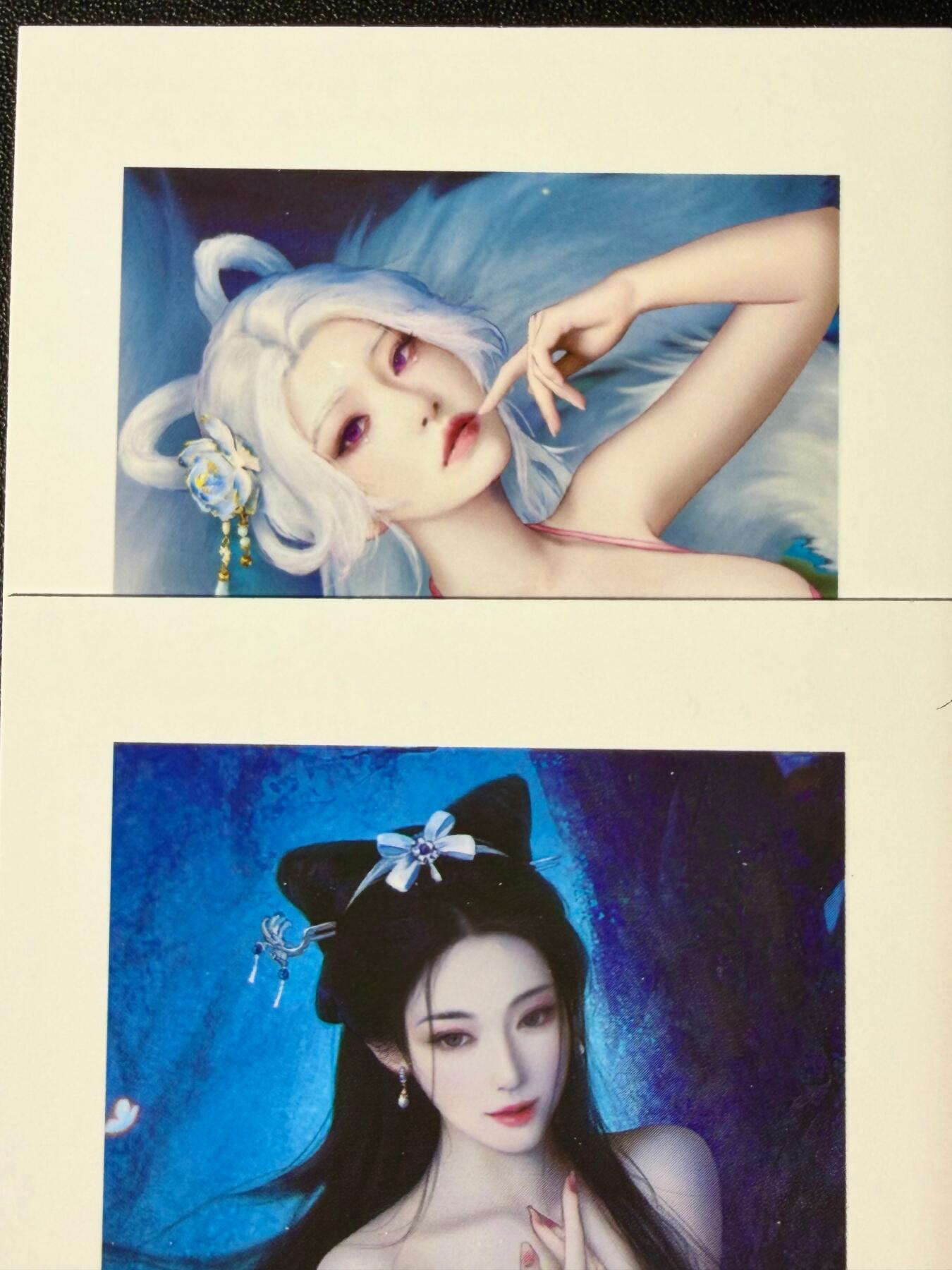 NO.25.5 好又多妹卡大赏，新店点关注不迷路！每周一站式配齐，方便凑单！（周6晚9点截拍，卖家送拍0抽成！） 焱卡 灰与 拍立得卡 涂山氏+聂小倩异画一对