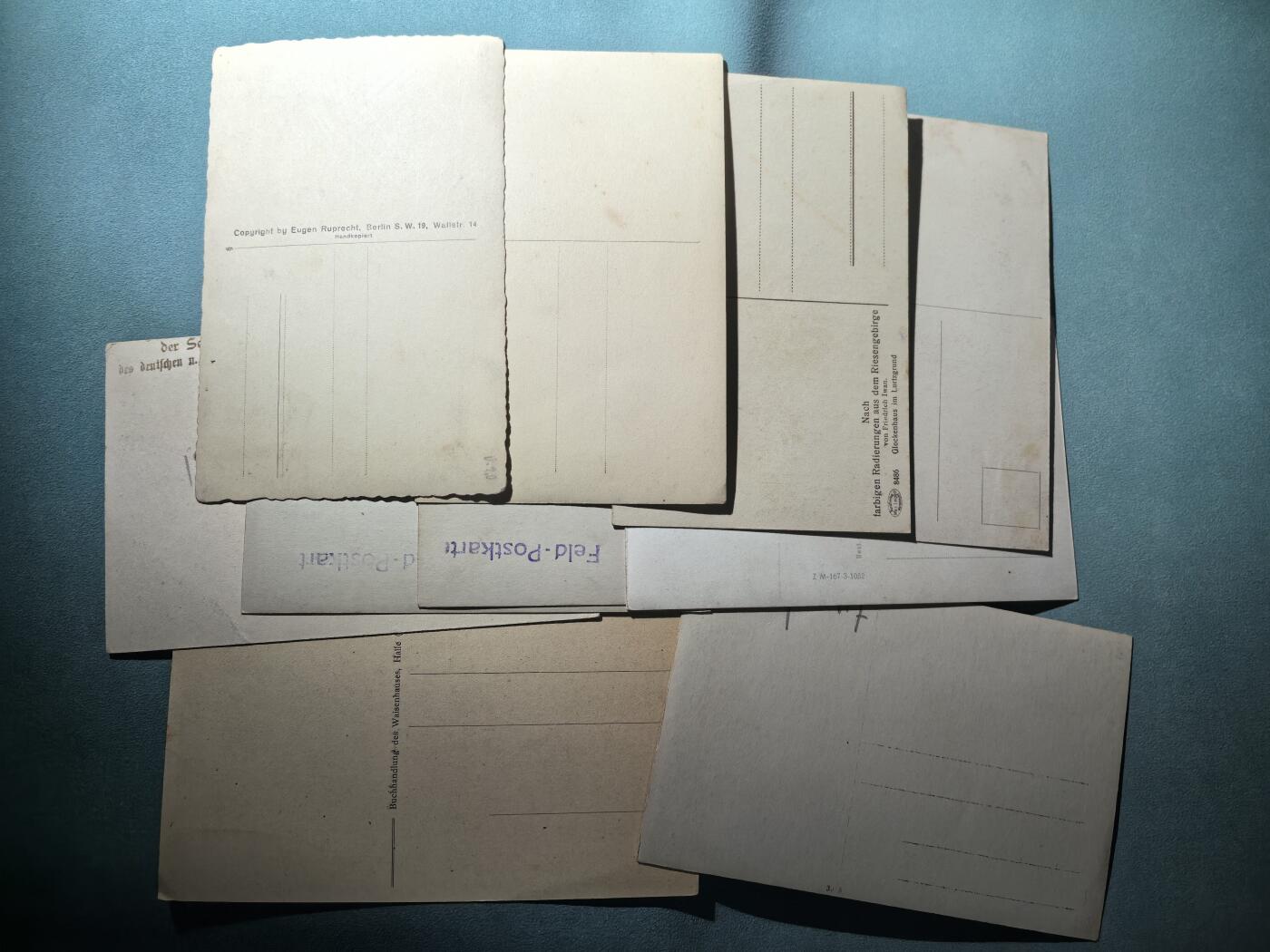 号角文化祝福各位藏友春节大吉马年入好藏 盛世勋华——号角文化勋章邮票专场拍卖第306期    德国（1939）1940年代空白明信片 10张