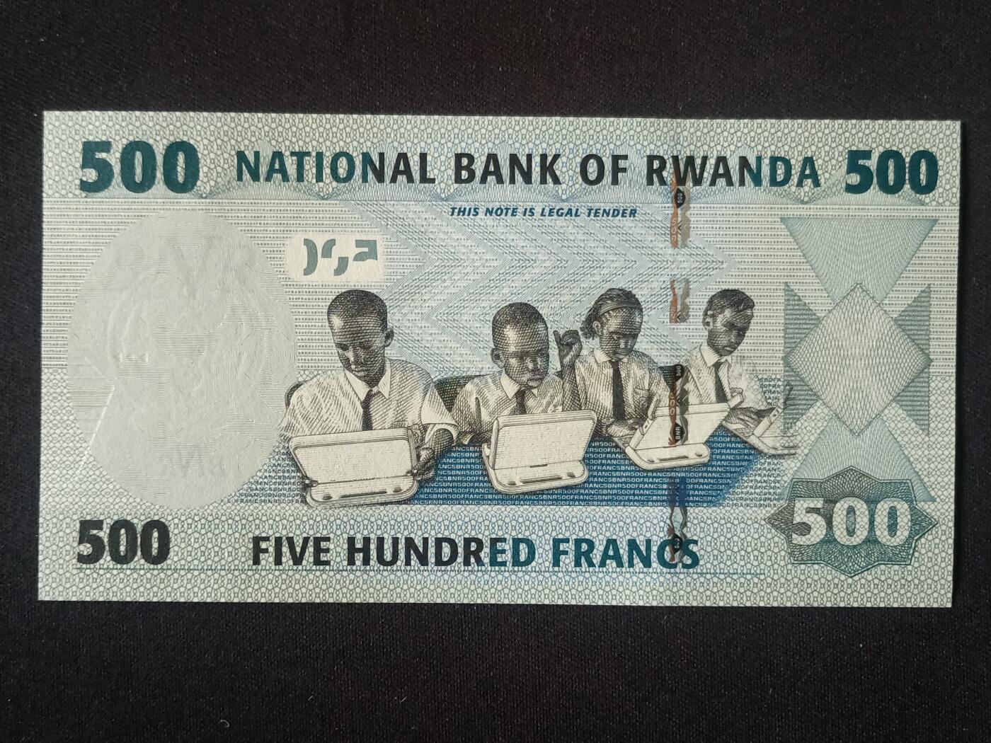 【游宝拍卖】丙午马年第5期 卢旺达-500先令【2013年 全新UNC】