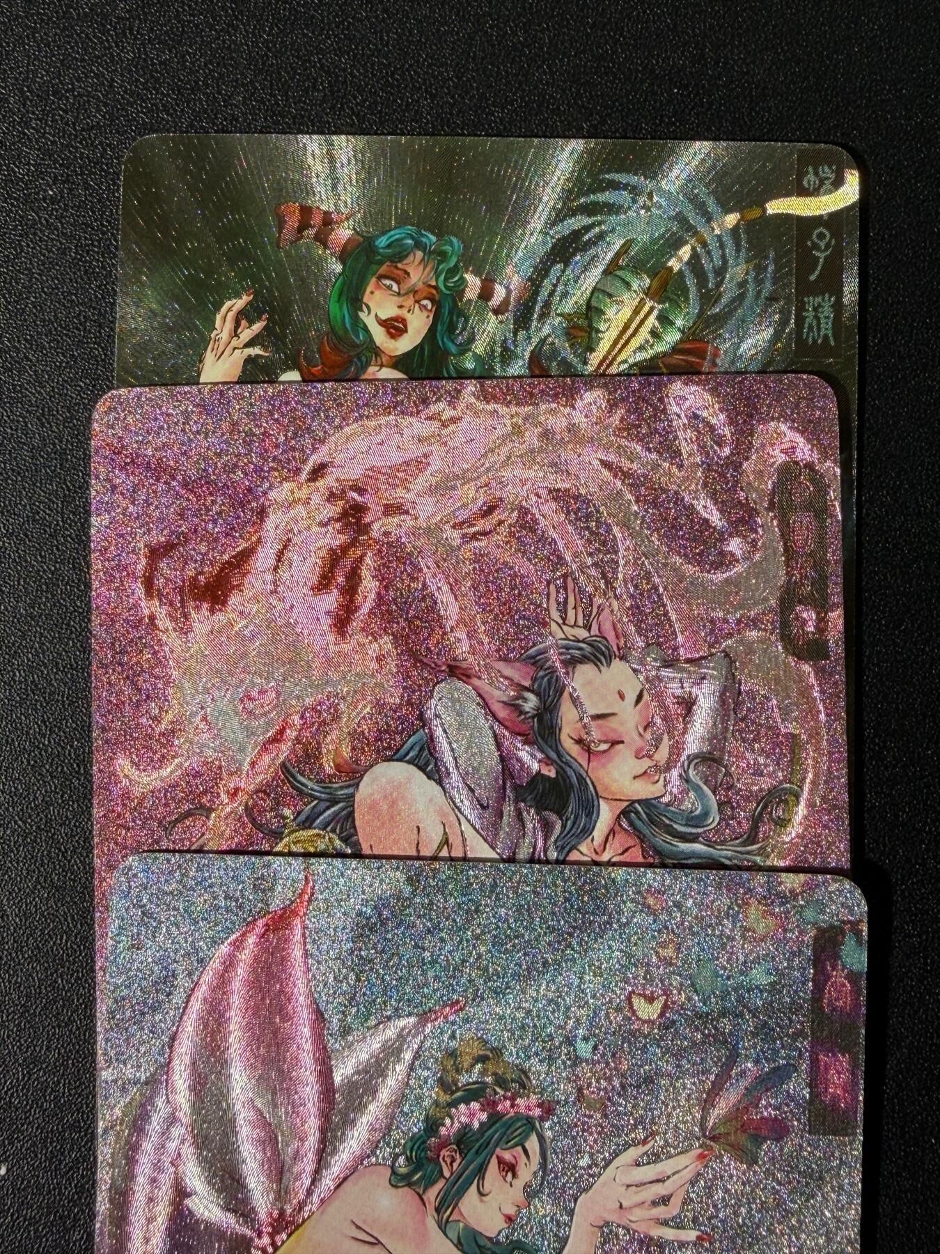 NO.25.5 好又多妹卡大赏，新店点关注不迷路！每周一站式配齐，方便凑单！（周6晚9点截拍，卖家送拍0抽成！） 橙卡文化 你好妖怪 特卡 蝎子精 白面狐狸 杏仙 艺术卡 3张