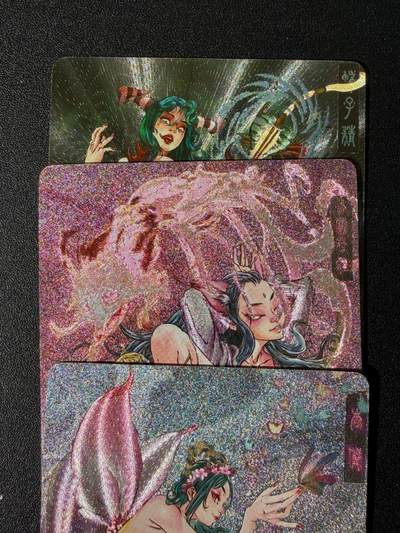 NO.25.5 好又多妹卡大赏，新店点关注不迷路！每周一站式配齐，方便凑单！（周6晚9点截拍，卖家送拍0抽成！） - 橙卡文化 你好妖怪 特卡 蝎子精 白面狐狸 杏仙 艺术卡 3张