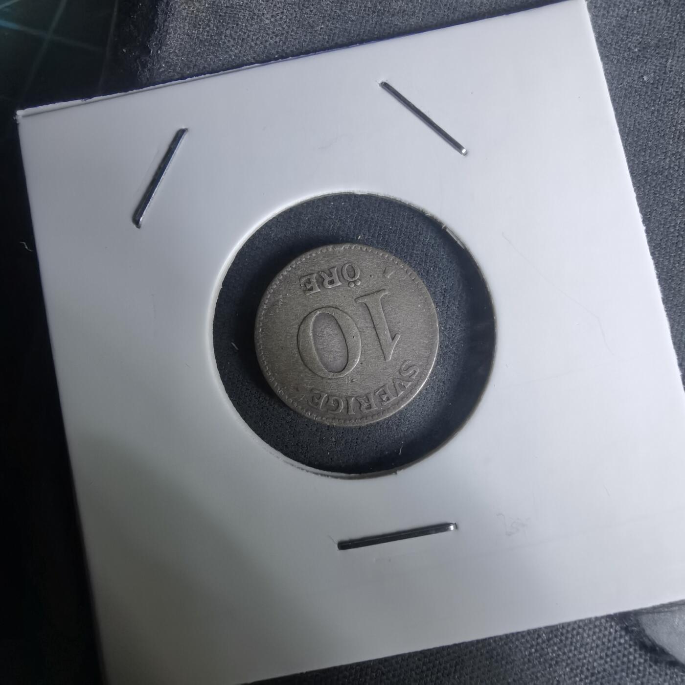 沼泽如烟--第1002场 瑞典1919年10欧尔银币