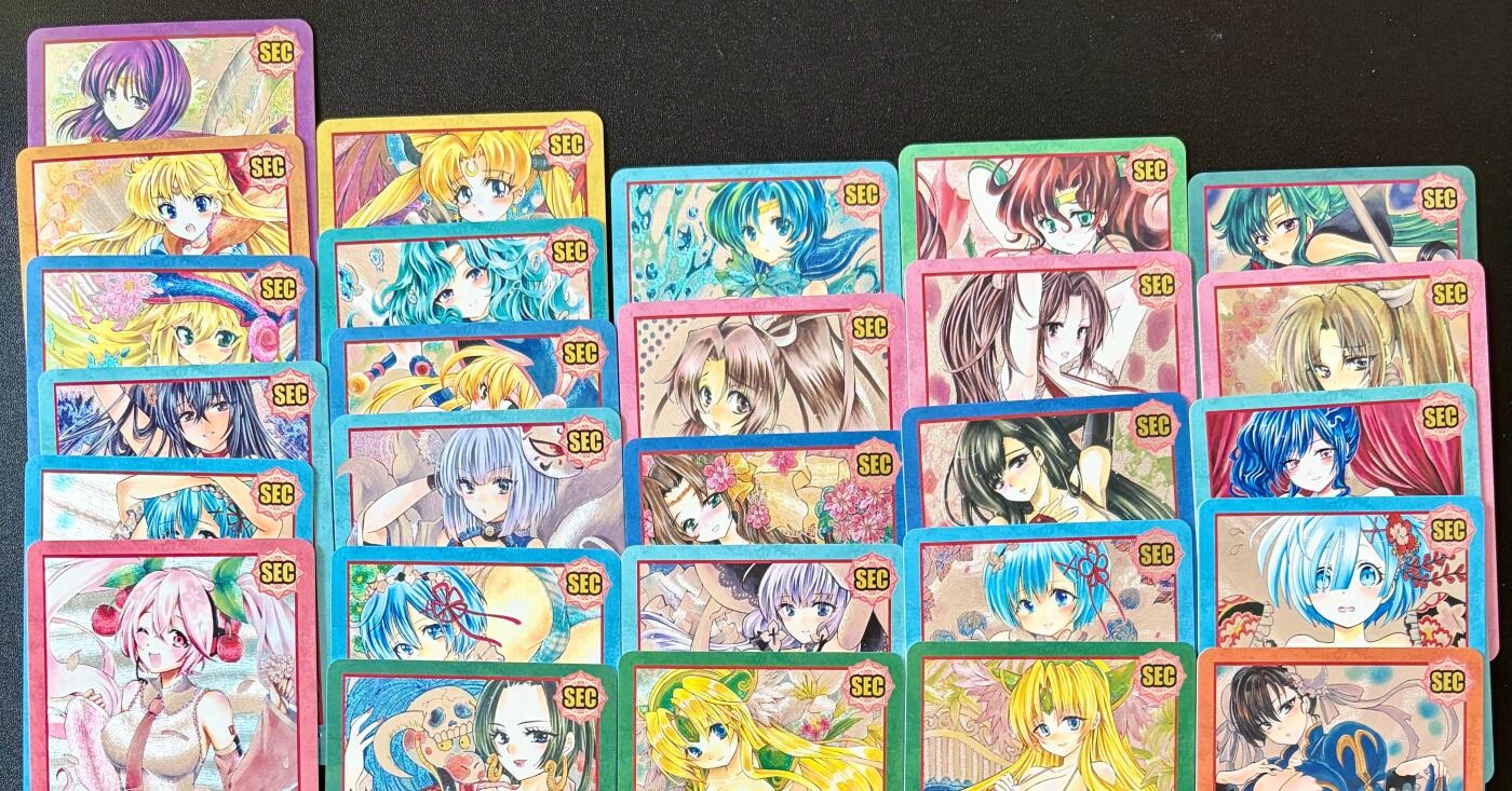 NO.25.5 好又多妹卡大赏，新店点关注不迷路！每周一站式配齐，方便凑单！（周6晚9点截拍，卖家送拍0抽成！） 【套卡】江东 我的女友  粗闪 大全套27张