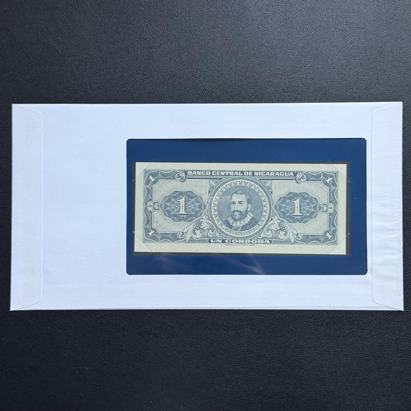 ＜星葵🌻钱币社＞非全新纸币场第70期·3月1日发货 〈邮币封〉尼加拉瓜1968年1科多巴纸币