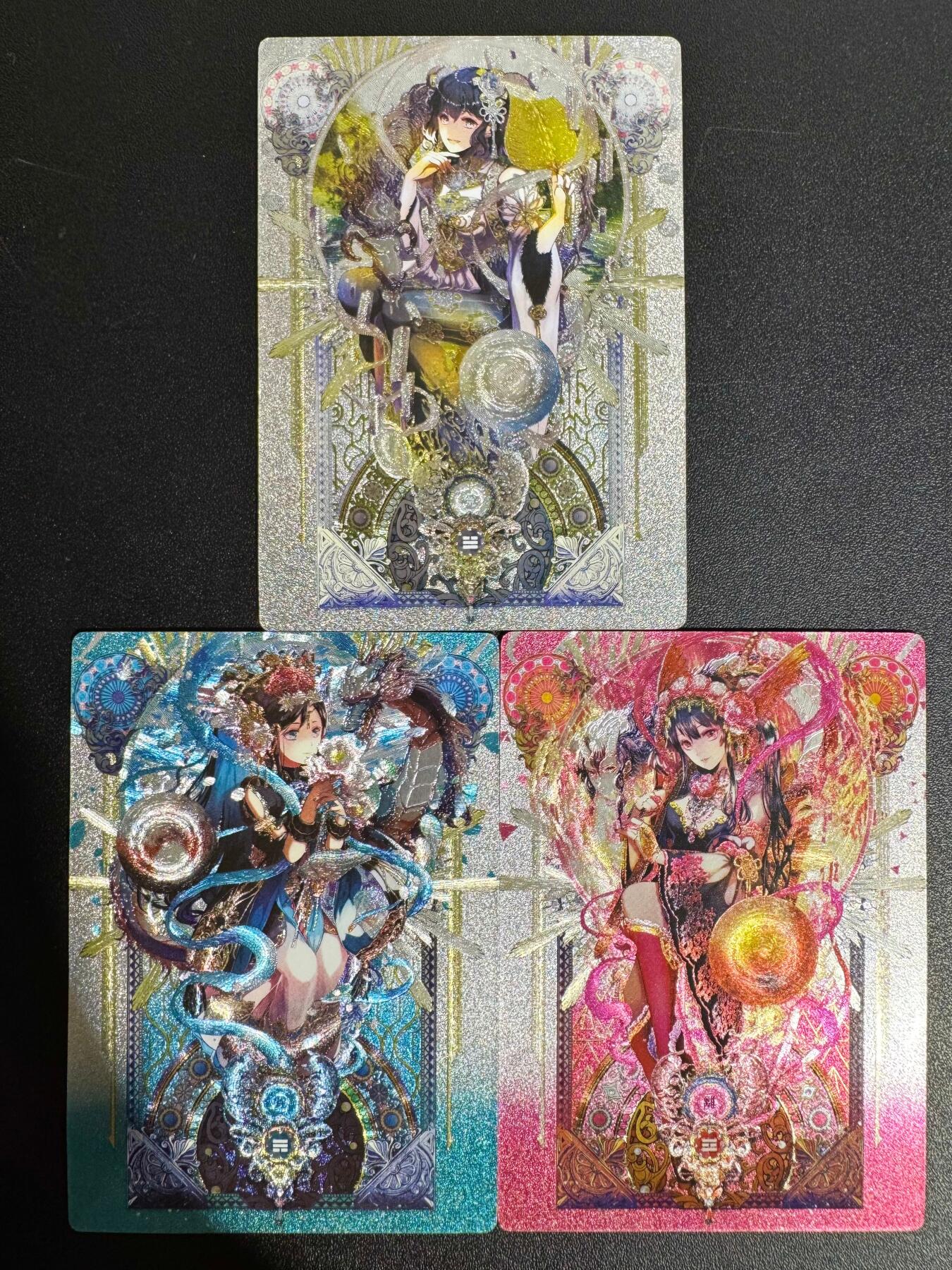 NO.25.5 好又多妹卡大赏，新店点关注不迷路！每周一站式配齐，方便凑单！（周6晚9点截拍，卖家送拍0抽成！） 卡玩帕克 纪问文化 八卦拟人 3张 粗闪