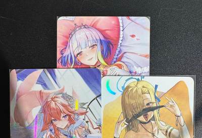 NO.25.5 好又多妹卡大赏，新店点关注不迷路！每周一站式配齐，方便凑单！（周6晚9点截拍，卖家送拍0抽成！） - 玩卡秀 露西+八重神子+明日奈 3张 彩闪+纱布闪