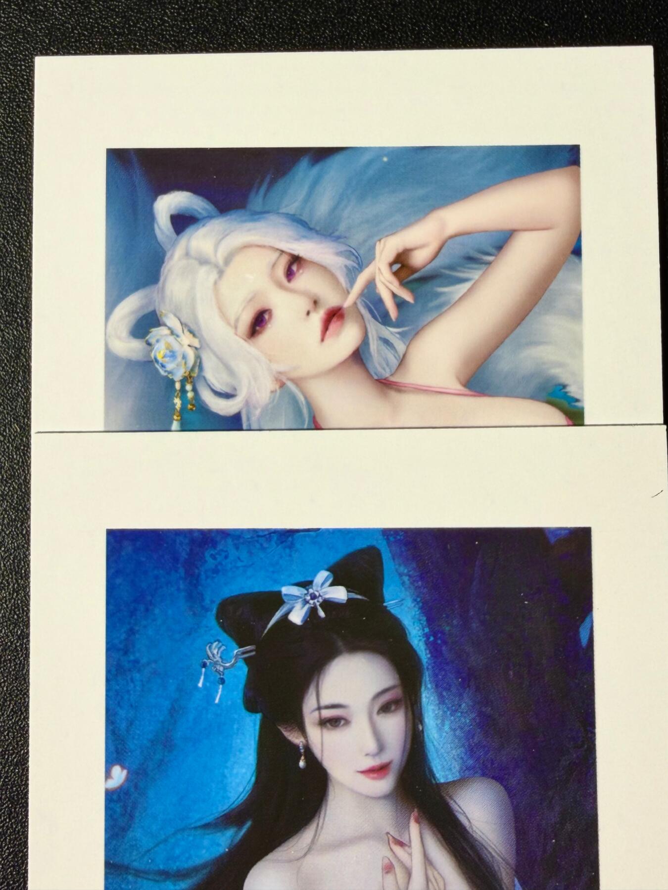 NO.25.5 好又多妹卡大赏，新店点关注不迷路！每周一站式配齐，方便凑单！（周6晚9点截拍，卖家送拍0抽成！） 焱卡 灰与 拍立得卡 涂山氏+聂小倩异画一对