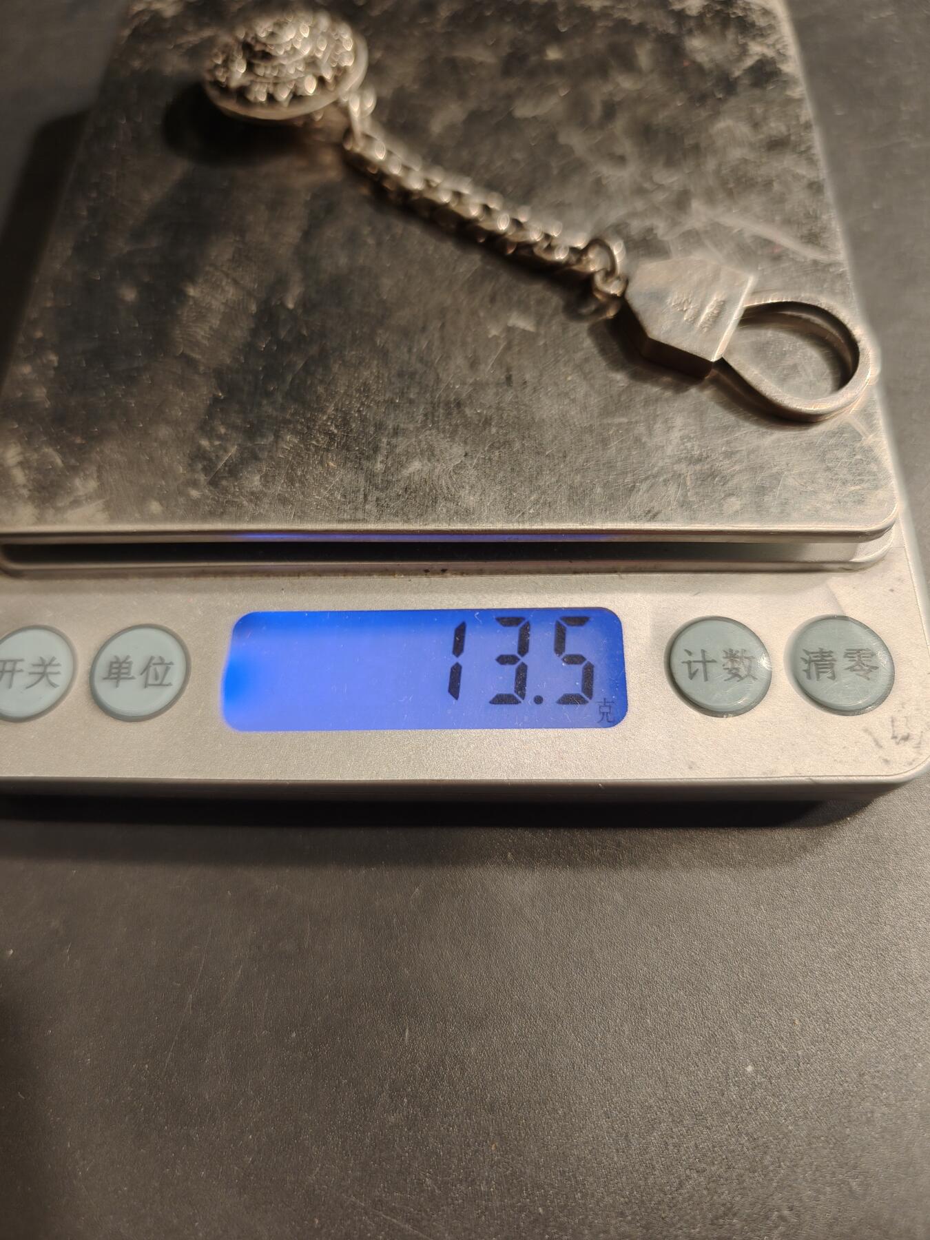 老王徽章第184期 欧洲银链子    925银    13.5g