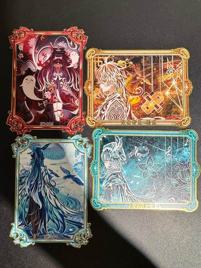 NO.25 好又多金牌大场，新年专场（上）一马当先，大吉大利！每周一站式配齐，方便凑单！（周5晚9点截拍，卖家送拍0抽成！） - 原神 金属卡03 4张