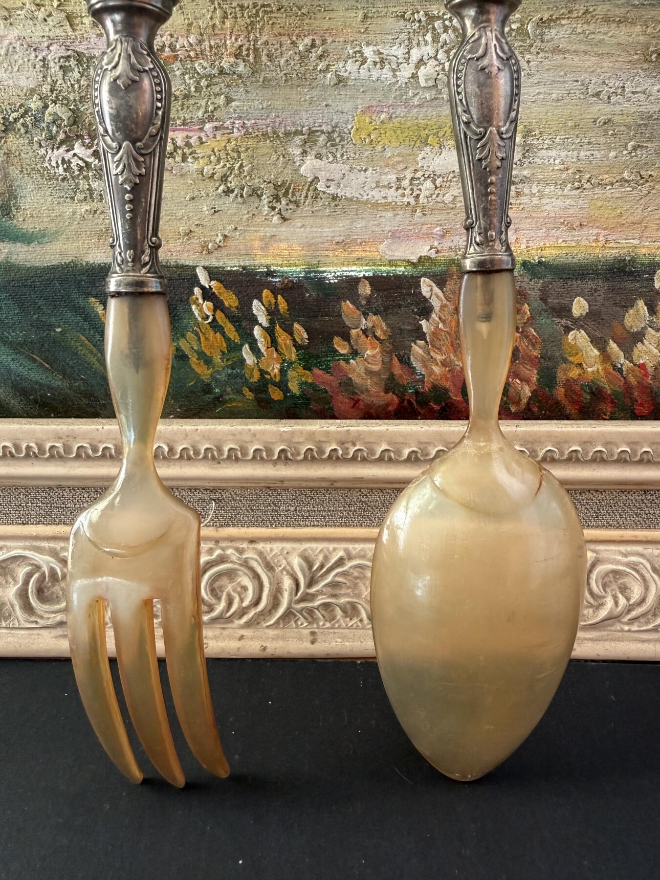 海外回流春节专场（三） 法国回流19世纪餐具（长：28cm，重：158.7g）