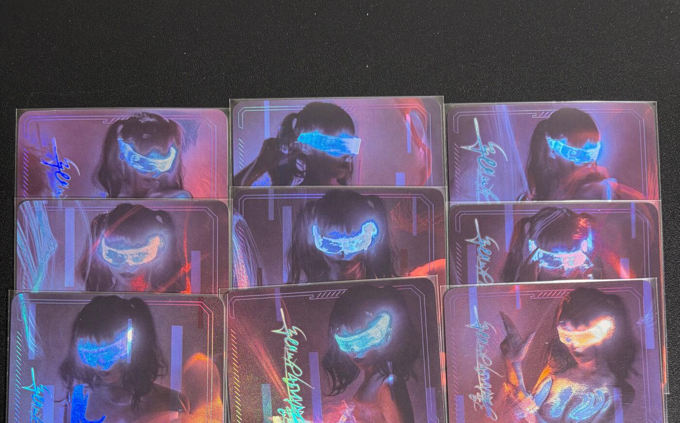 NO.25.5 好又多妹卡大赏，新店点关注不迷路！每周一站式配齐，方便凑单！（周6晚9点截拍，卖家送拍0抽成！） cos卡 彩闪9张 背后拼图