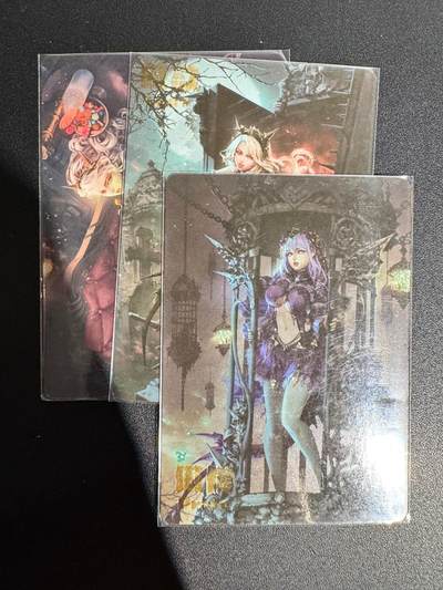 NO.25.5 好又多妹卡大赏，新店点关注不迷路！每周一站式配齐，方便凑单！（周6晚9点截拍，卖家送拍0抽成！） - 卡颜月色 七宗罪 3张 彩闪