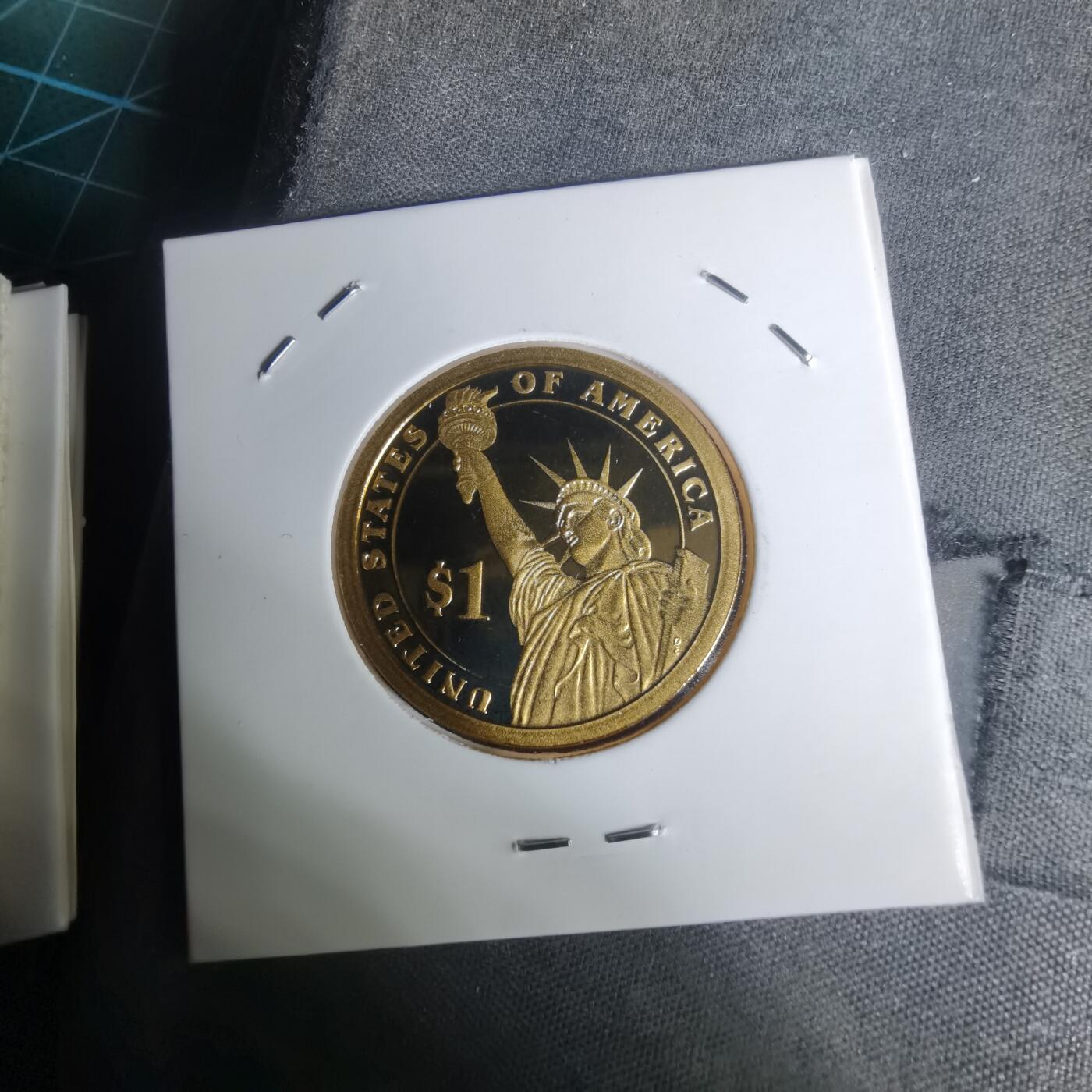 沼泽如烟--第1002场 美国总统精制纪念币