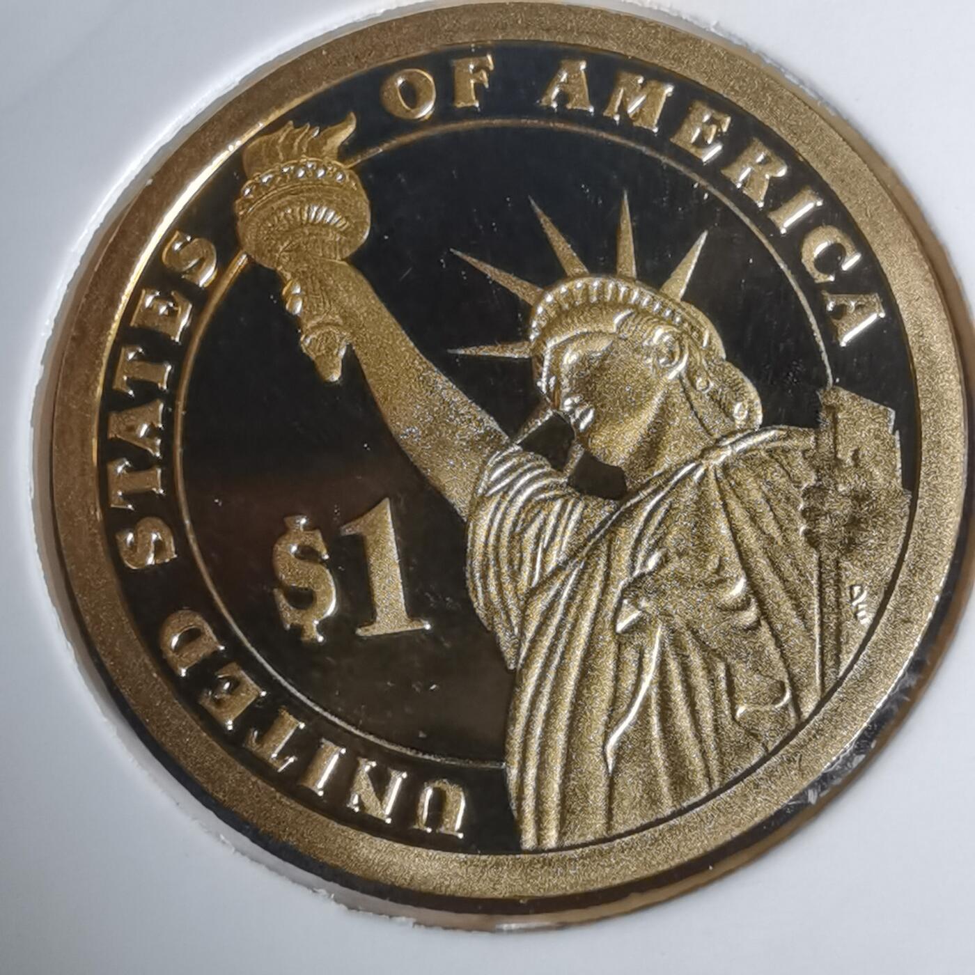 沼泽如烟--第1002场 美国总统精制纪念币