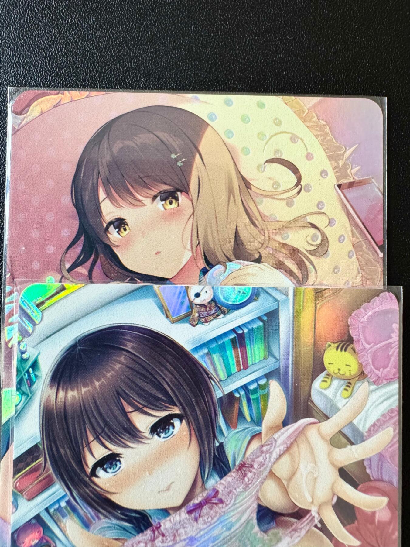 NO.25.5 好又多妹卡大赏，新店点关注不迷路！每周一站式配齐，方便凑单！（周6晚9点截拍，卖家送拍0抽成！） 绘天阁 艺术卡 单卡系列 JK 2张 彩闪