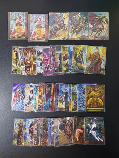 NO.25 好又多金牌大场，新年专场（下）马到成功，万事亨通！每周一站式配齐，方便凑单！（周6晚9点截拍，卖家送拍0抽成！） - 【套卡】燎原 胡子怪兽 隋唐演义 半粗54张全套卡（含修正裴翠云）