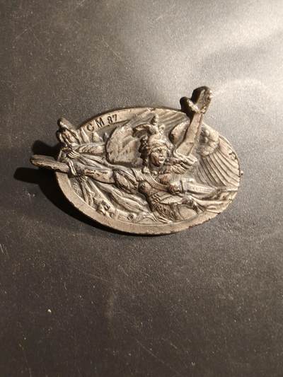 老王徽章第184期 - 法国第87国防动员中心证章