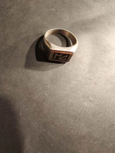 老王徽章第184期 - 欧洲银戒指    925银标    11g