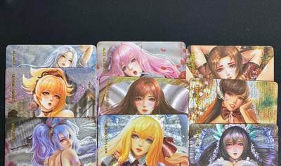 NO.25.5 好又多妹卡大赏，新店点关注不迷路！每周一站式配齐，方便凑单！（周6晚9点截拍，卖家送拍0抽成！） - ACG美少女02 1套9张 粗闪