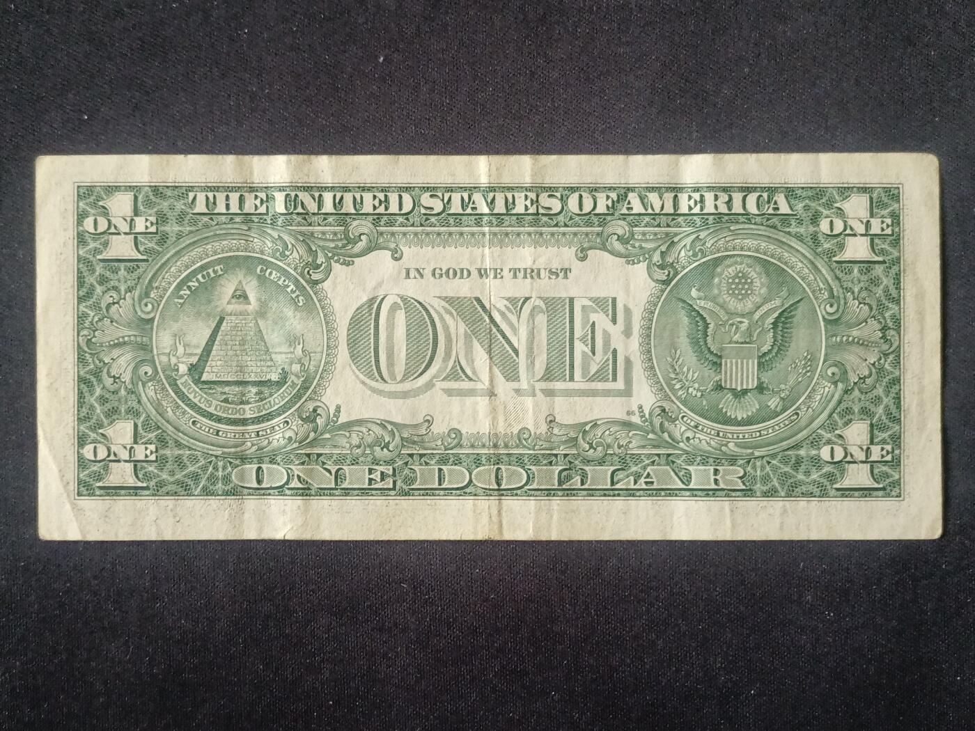 【游宝拍卖】丙午马年第5期 美国-1美元【SERIES-2003 D-克利夫兰 流通好品VF-】