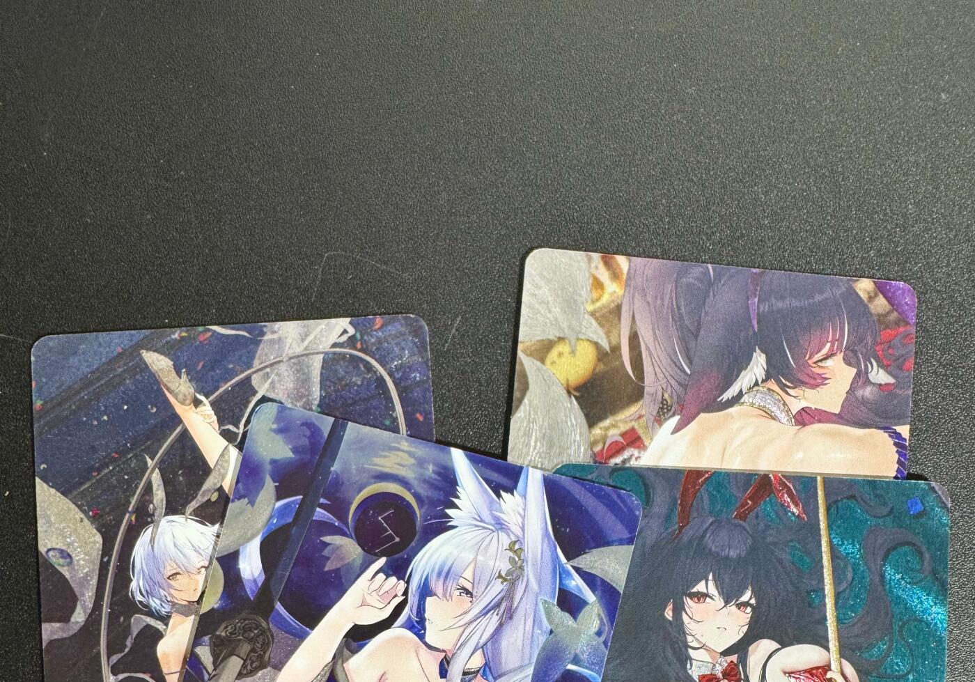 NO.25.5 好又多妹卡大赏，新店点关注不迷路！每周一站式配齐，方便凑单！（周6晚9点截拍，卖家送拍0抽成！） 五月卡牌 碧蓝航线 兔女郎 4张 粗闪