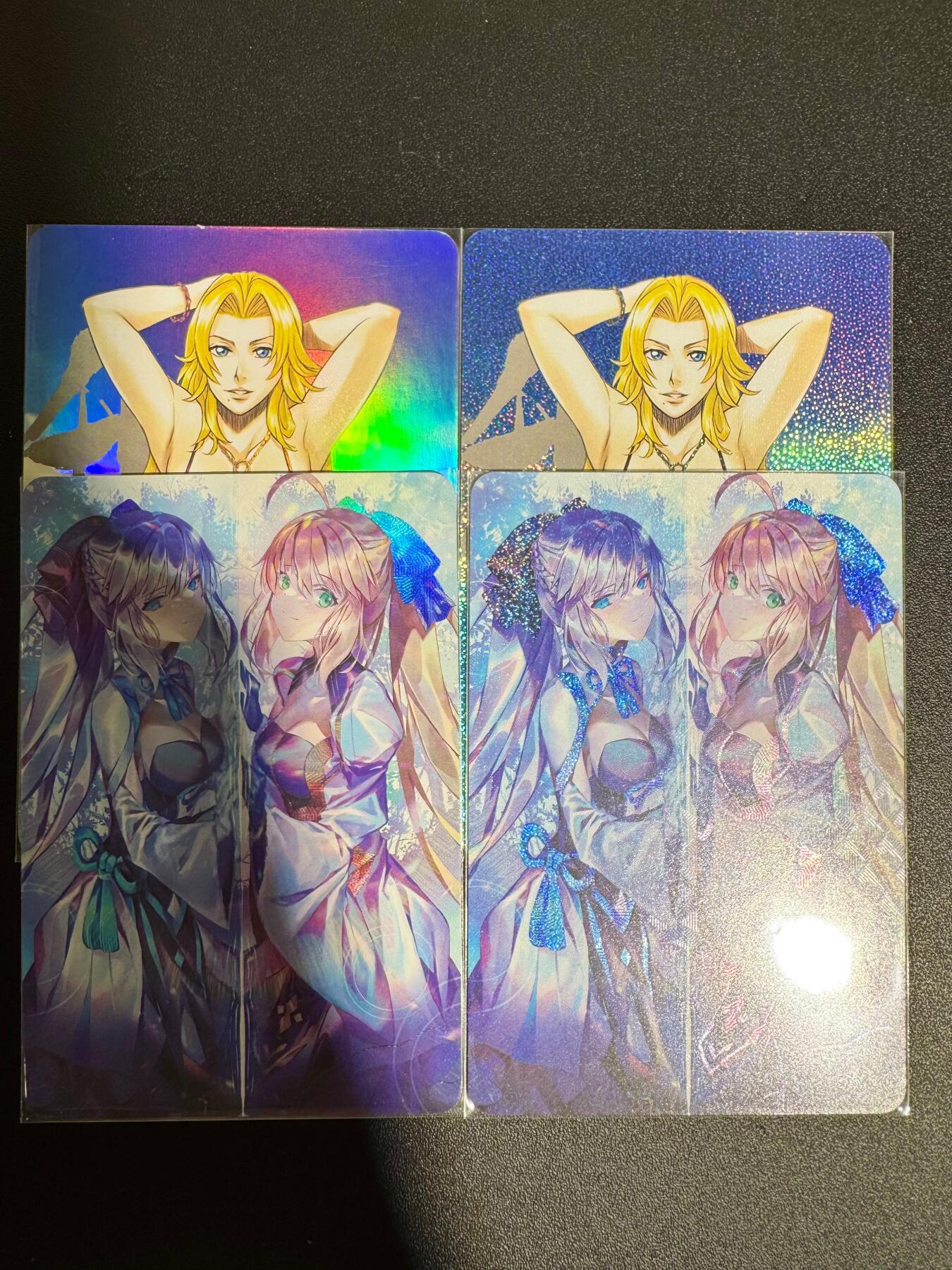 NO.25.5 好又多妹卡大赏，新店点关注不迷路！每周一站式配齐，方便凑单！（周6晚9点截拍，卖家送拍0抽成！） 松本乱菊+Saber 2角色2工艺 共4张