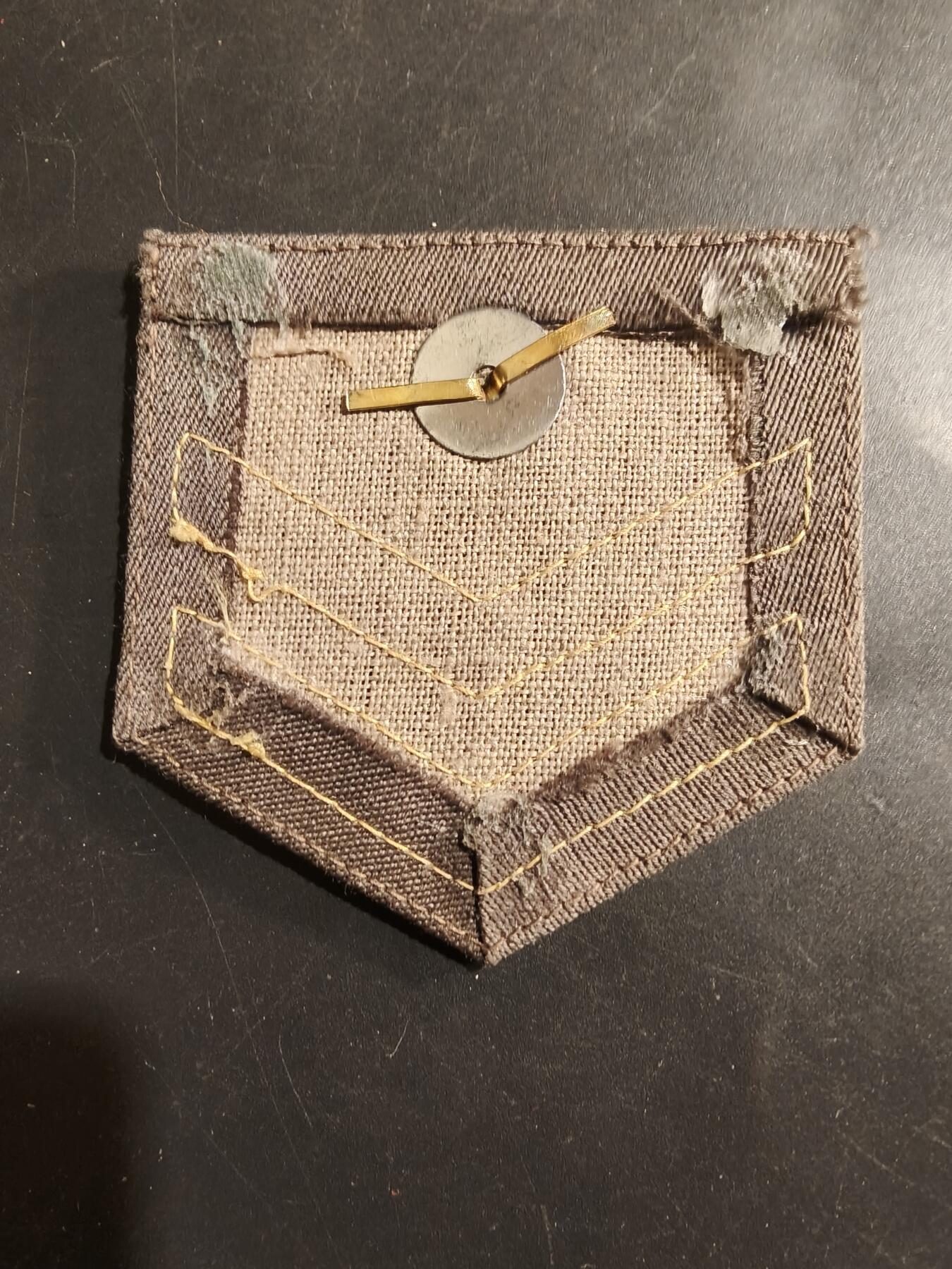 老王徽章第184期 小日子陆自一等陆士军衔臂章