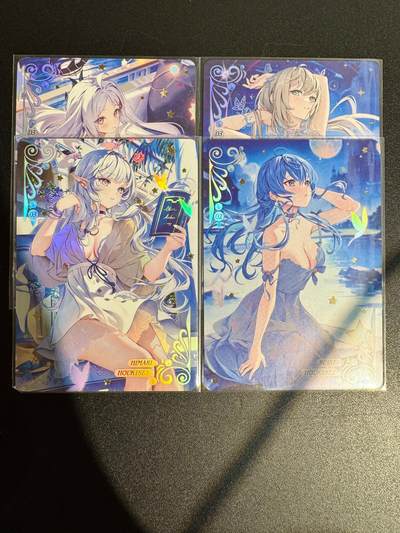 NO.25.5 好又多妹卡大赏，新店点关注不迷路！每周一站式配齐，方便凑单！（周6晚9点截拍，卖家送拍0抽成！） - 京珞卡牌 蔚蓝档案 4张 彩闪