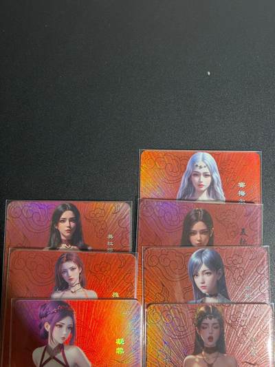 NO.25.5 好又多妹卡大赏，新店点关注不迷路！每周一站式配齐，方便凑单！（周6晚9点截拍，卖家送拍0抽成！） - 嘎嘎鸭 美杜莎等 艺术卡彩闪7张