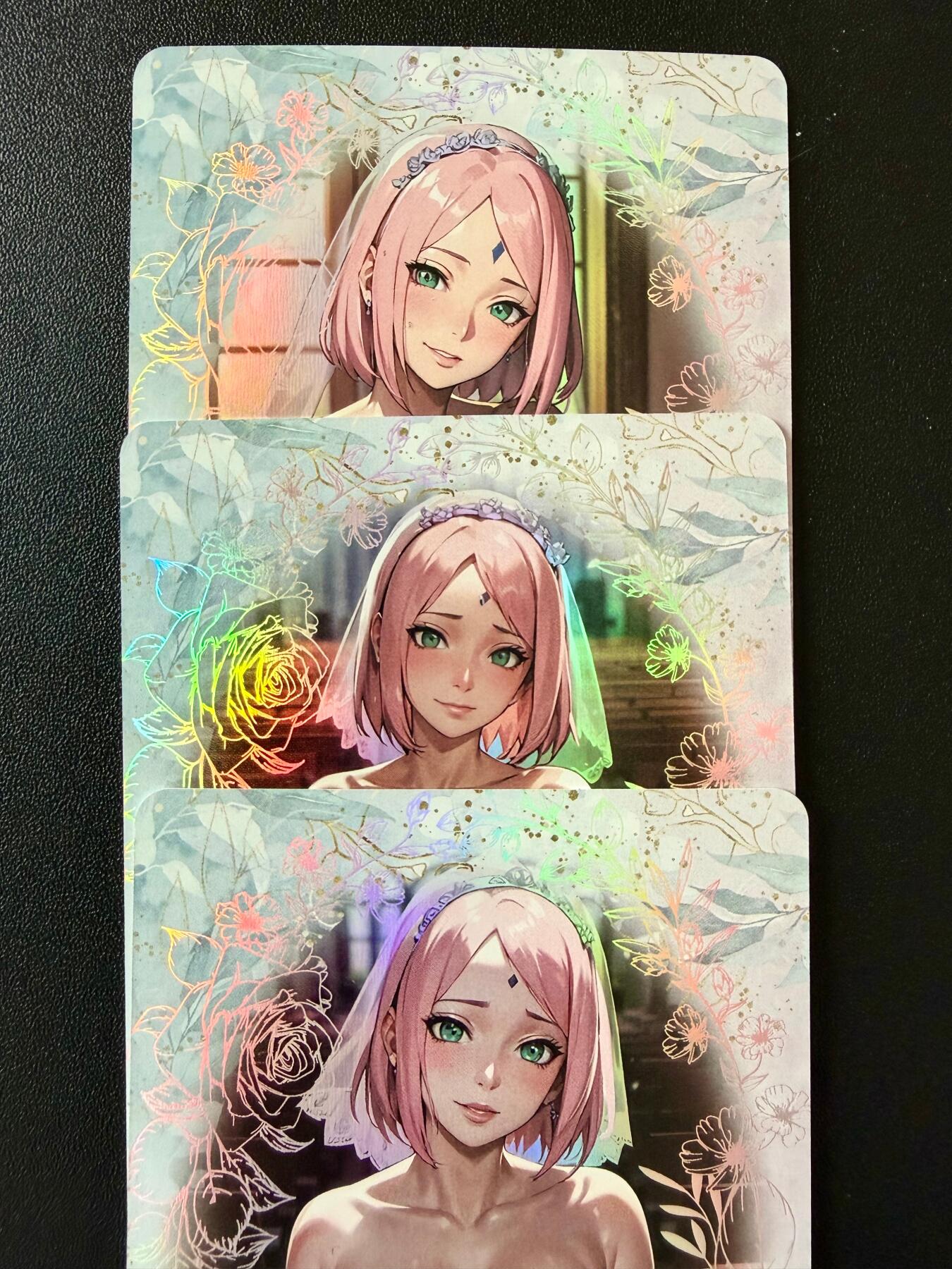 NO.25.5 好又多妹卡大赏，新店点关注不迷路！每周一站式配齐，方便凑单！（周6晚9点截拍，卖家送拍0抽成！） 彩闪 火影 花嫁春野樱小套卡